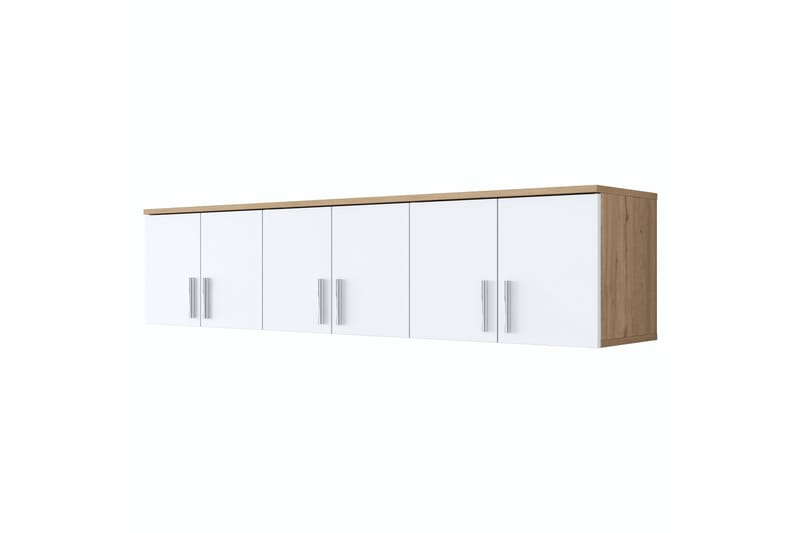 Lukkha Gangmøbel - Valnøtt/Hvit - Oppbevaring - Klesoppbevaring - Garderober & garderobesystem - Innredning garderobe - Kurvstativ