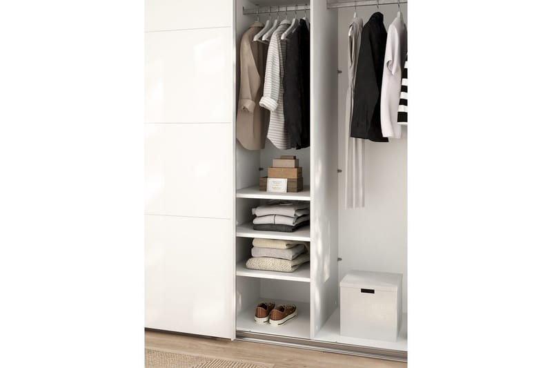 Vanish Hylleknekt 47x55 cm - Hvit - Oppbevaring - Klesoppbevaring - Garderober & garderobesystem - Innredning garderobe - Hyllekonsoll til garderobe