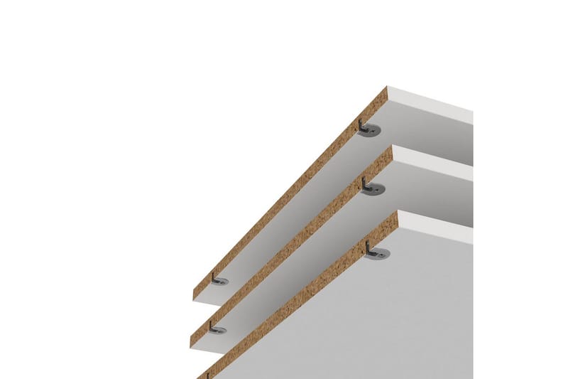 Vanish Hylleknekt 71x55 cm - Hvit - Oppbevaring - Klesoppbevaring - Garderober & garderobesystem - Innredning garderobe - Hyllekonsoll til garderobe