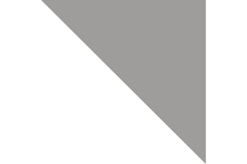 Isolaz Garderobe med Speil LED-belysning RGB - Hvit/Antrasitt - Oppbevaring - Klesoppbevaring - Garderober & garderobesystem