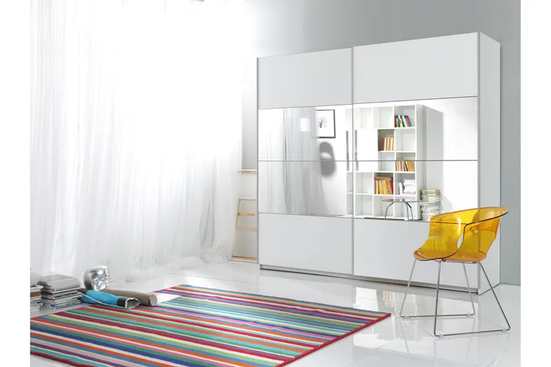 Joannie Garderobe, Hvit | Svart