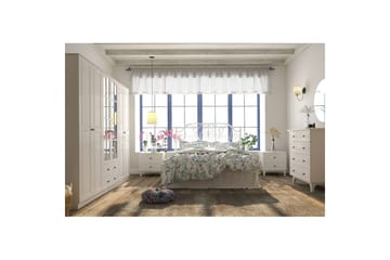 Jovric Garderobe 210x184 cm - Matt Hvit - Oppbevaring - Klesoppbevaring - Garderober & garderobesystem