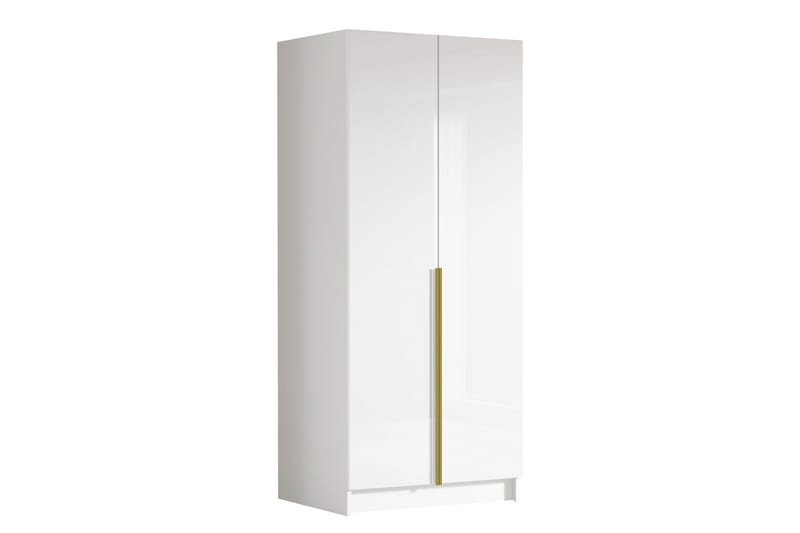 Julissa Garderobe 100x215 cm, Hvit