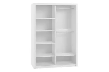 Julissa Garderobe 120 cm - Hvit - Oppbevaring - Klesoppbevaring - Garderober & garderobesystem