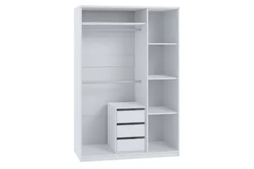 Julissa Garderobe - Hvit - Oppbevaring - Klesoppbevaring - Garderober & garderobesystem