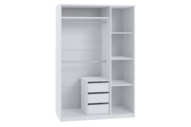 Julissa Garderobe - Hvit - Oppbevaring - Klesoppbevaring - Garderober & garderobesystem