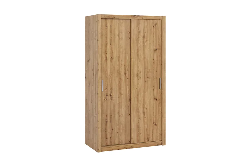 Julissa Garderobeskap 120 cm i Lyst Tre, Beige