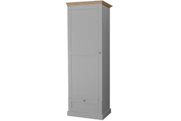 Jundapah Garderobe - Grå/Brun - Oppbevaring - Klesoppbevaring - Garderober & garderobesystem
