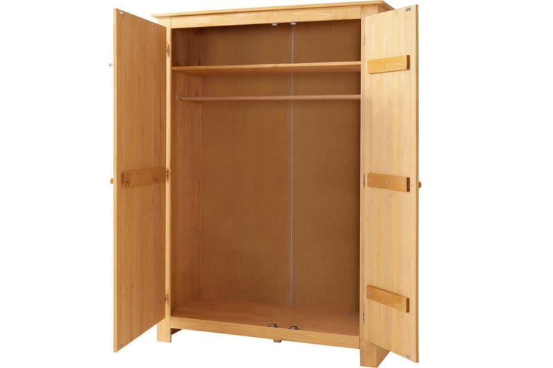 Kagomiel Garderobe m. Speil - Brun - Oppbevaring - Klesoppbevaring - Garderober & garderobesystem