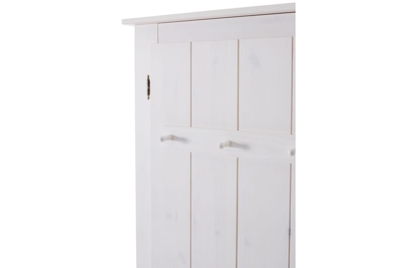 Kagomiel Garderobe m. Speil - Hvit - Oppbevaring - Klesoppbevaring - Garderober & garderobesystem