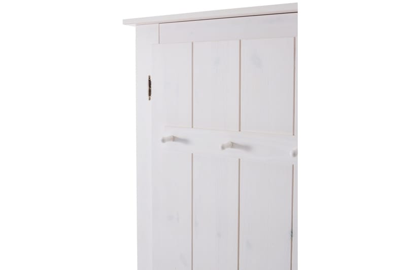 Kagomiel Garderobe m. Speil - Hvit - Oppbevaring - Klesoppbevaring - Garderober & garderobesystem