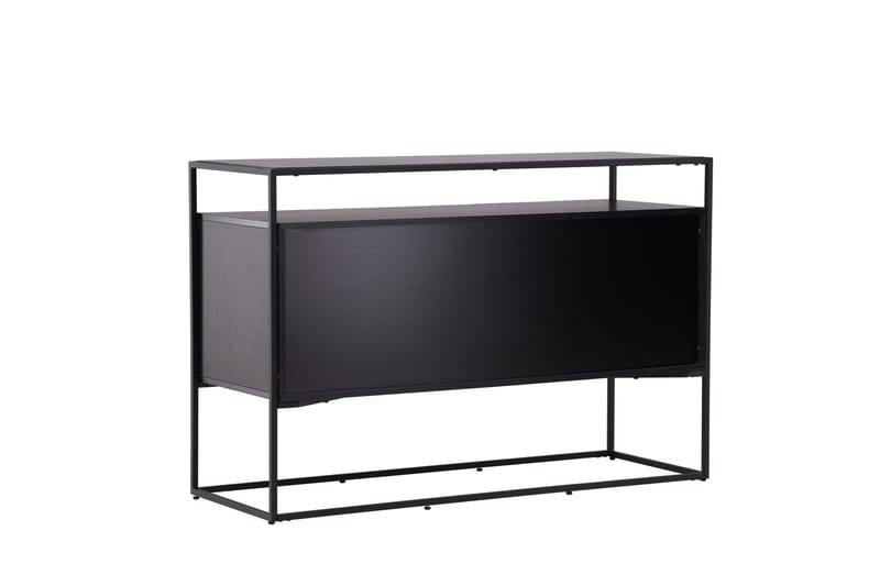 Kingsport Garderobe 120x80 cm - Svart - Oppbevaring - Oppbevaringsmøbler - Sideboard & skjenker