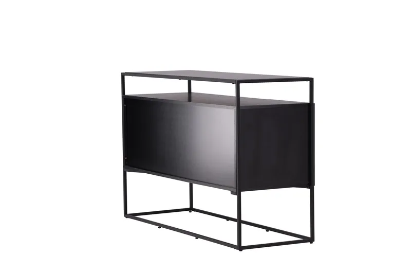Kingsport Garderobe 120x80 cm - Svart - Oppbevaring - Oppbevaringsmøbler - Sideboard & skjenker