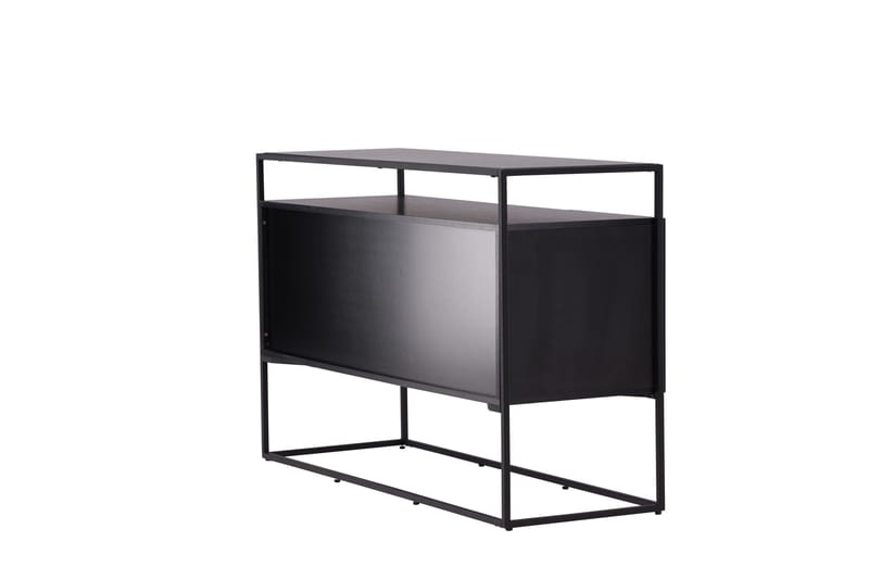 Kingsport Garderobe 120x80 cm - Svart - Oppbevaring - Oppbevaringsmøbler - Sideboard & skjenker
