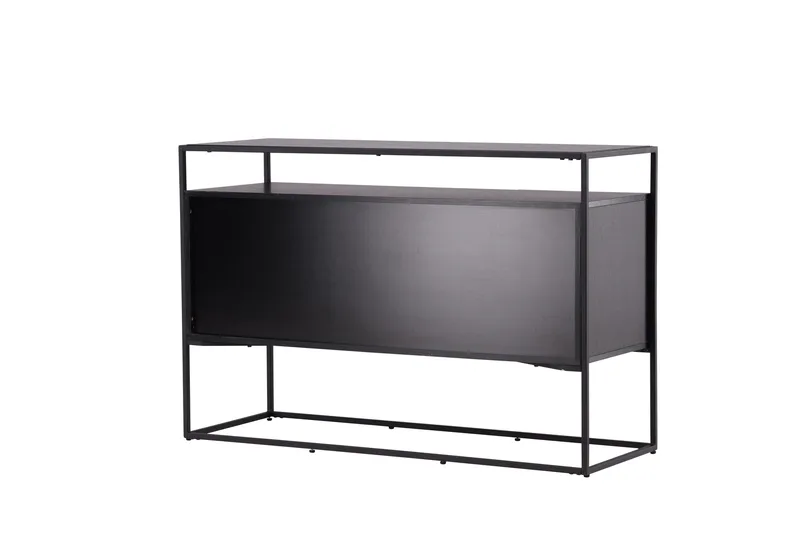 Kingsport Garderobe 120x80 cm - Svart - Oppbevaring - Oppbevaringsmøbler - Sideboard & skjenker