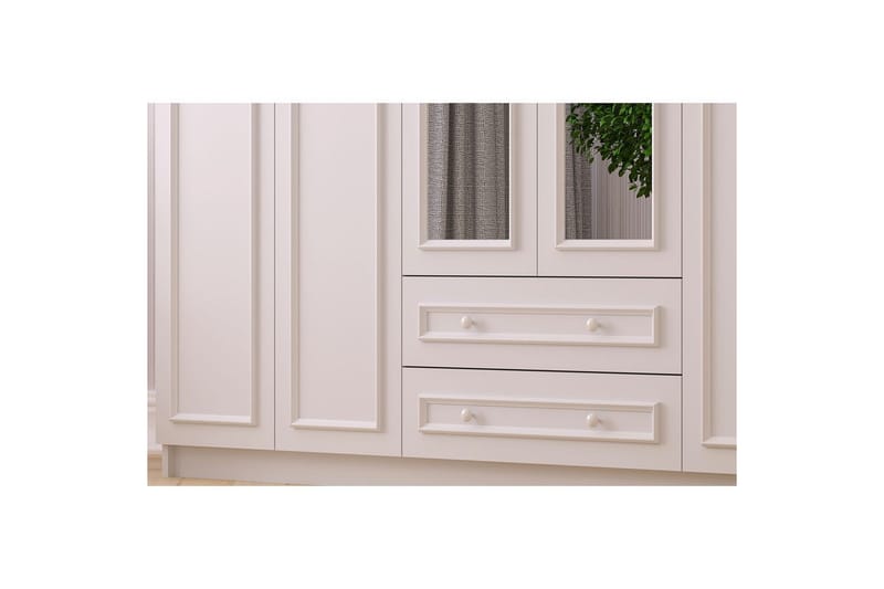 Kovric Garderobe 210x210 cm - Matt Hvit - Oppbevaring - Klesoppbevaring - Garderober & garderobesystem