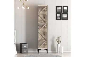 Kumsal Garderobe 40 cm - Hvit - Oppbevaring - Skap - Oppbevaringsskap
