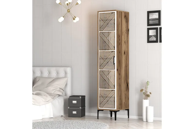 Kumsal Garderobe 40 cm - Hvit - Oppbevaring - Klesoppbevaring - Garderober & garderobesystem