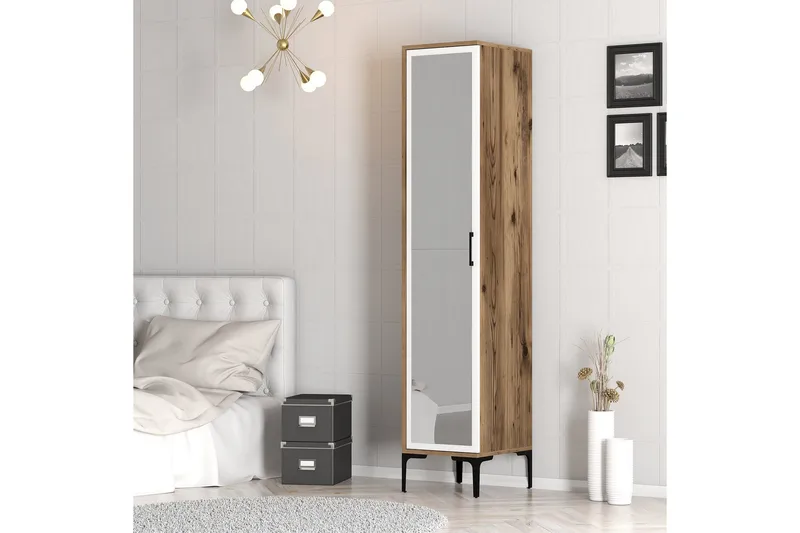 Kumsal Garderobe 40 cm - Hvit - Oppbevaring - Klesoppbevaring - Garderober & garderobesystem