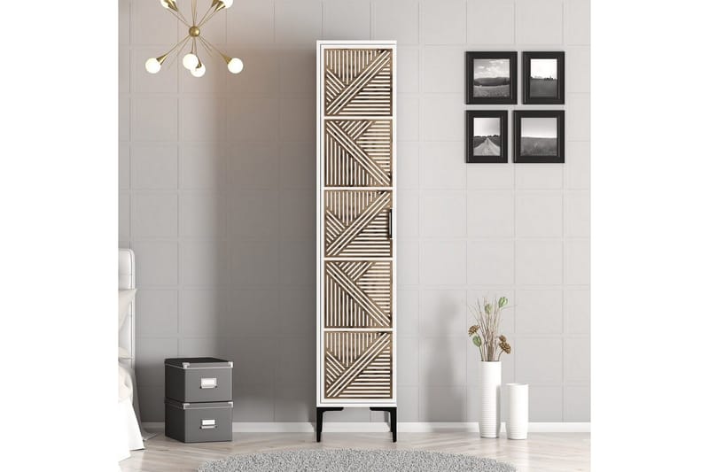 Kumsal Garderobe 40x47,5 cm - Hvit - Oppbevaring - Klesoppbevaring - Garderober & garderobesystem