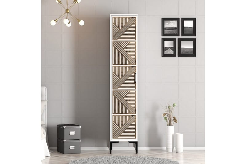 Kumsal Garderobe 40x47,5 cm - Hvit - Oppbevaring - Klesoppbevaring - Garderober & garderobesystem