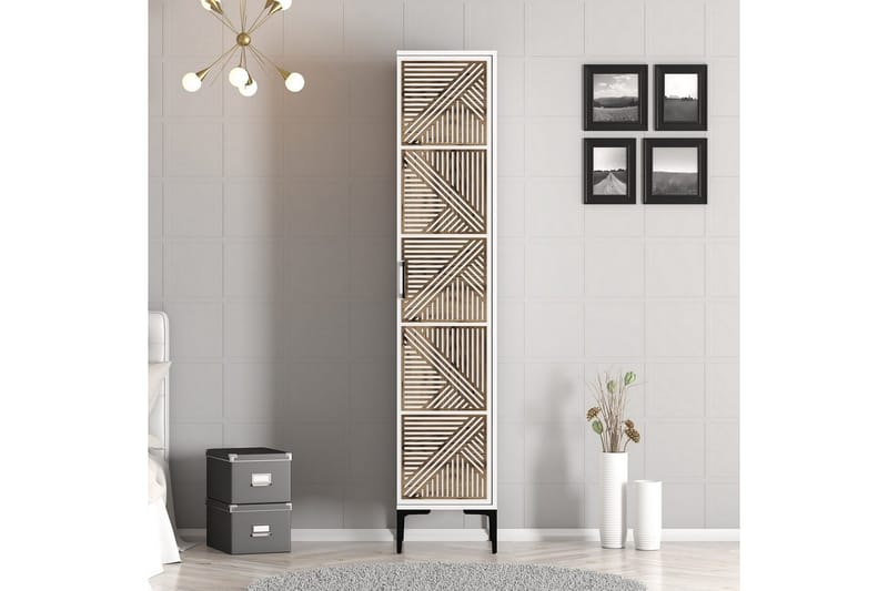 Kumsal Garderobe 40x47,5 cm - Hvit - Oppbevaring - Klesoppbevaring - Garderober & garderobesystem