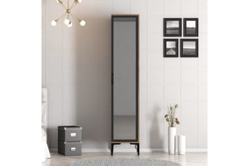 Kumsal Garderobe 40x47,5 cm - Valnøtt/Antrasitt - Oppbevaring - Klesoppbevaring - Garderober & garderobesystem