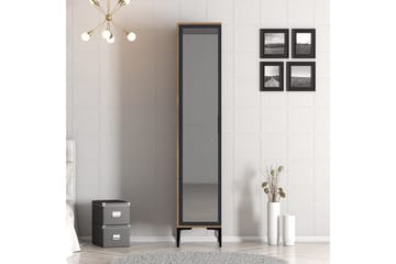 Kumsal Garderobe 40x47,5 cm - Valnøtt/Antrasitt - Oppbevaring - Klesoppbevaring - Garderober & garderobesystem