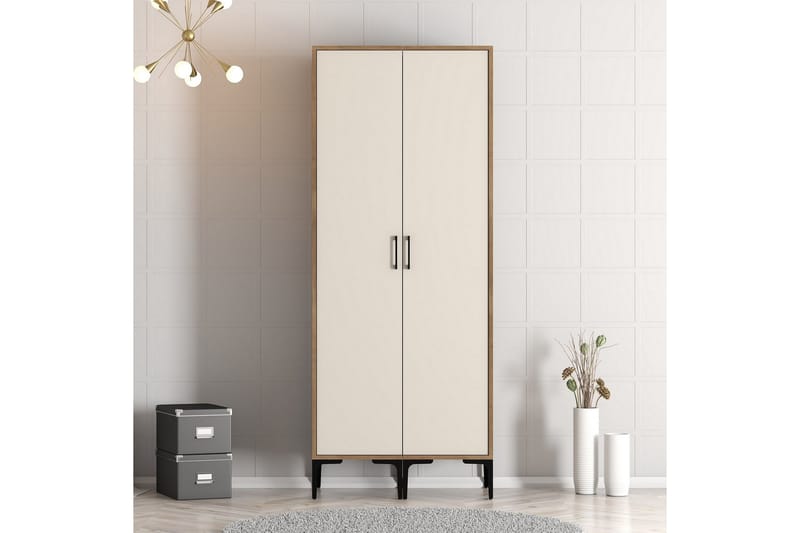 Kumsal Garderobe 80 cm, Cream