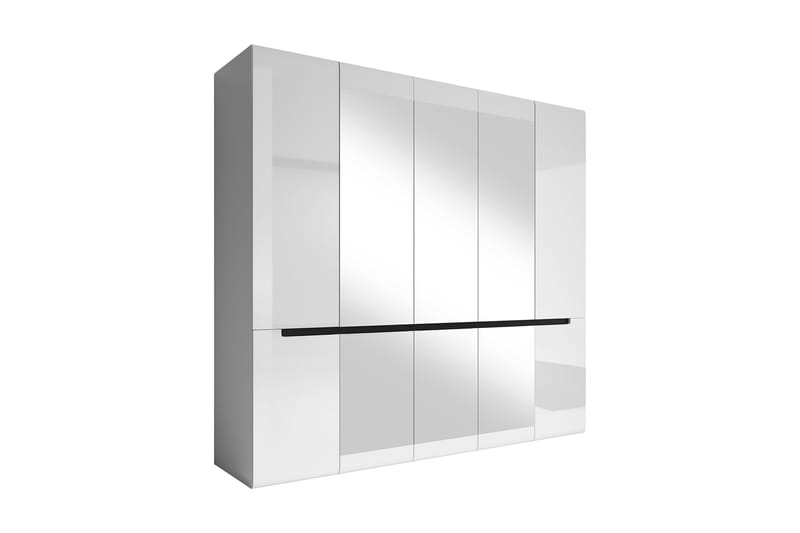 Larguie Garderobe 225x213 cm - Hvit - Oppbevaring - Klesoppbevaring - Garderober & garderobesystem