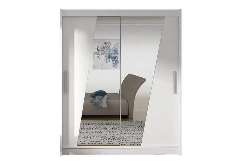 Leila Garderobe - Hvit - Oppbevaring - Klesoppbevaring - Garderober & garderobesystem