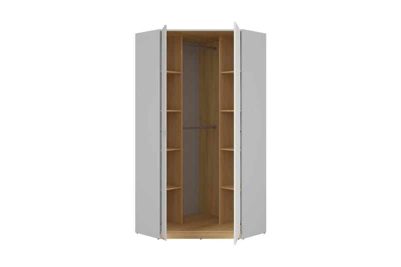 Leokkol Garderobe - Grå - Oppbevaring - Klesoppbevaring - Garderober & garderobesystem