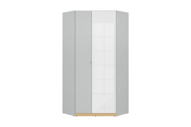 Leokkol Garderobe - Grå - Oppbevaring - Klesoppbevaring - Garderober & garderobesystem - Hjørnegarderobe