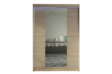 Liverpool Garderobe med Speil 120x200 cm