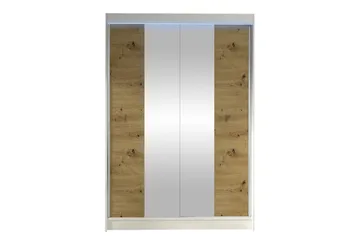 Liverpool Garderobe Med Speil 120x200 cm