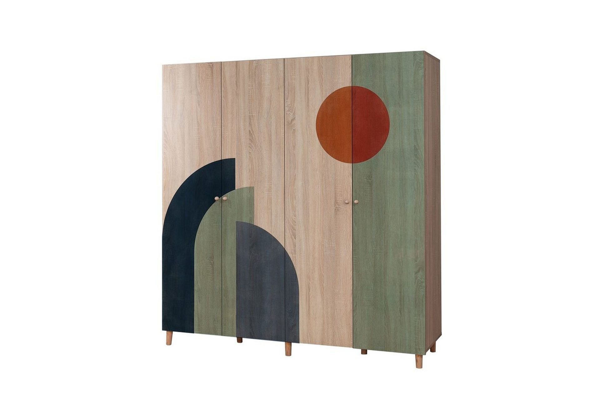 Loni Garderobesskåp 180x192 cm -