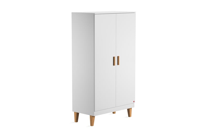 Lounge Garderobe Tre / Natur / Hvit - VOX - Oppbevaring - Klesoppbevaring - Garderober & garderobesystem - Garderobeskap & klesskap