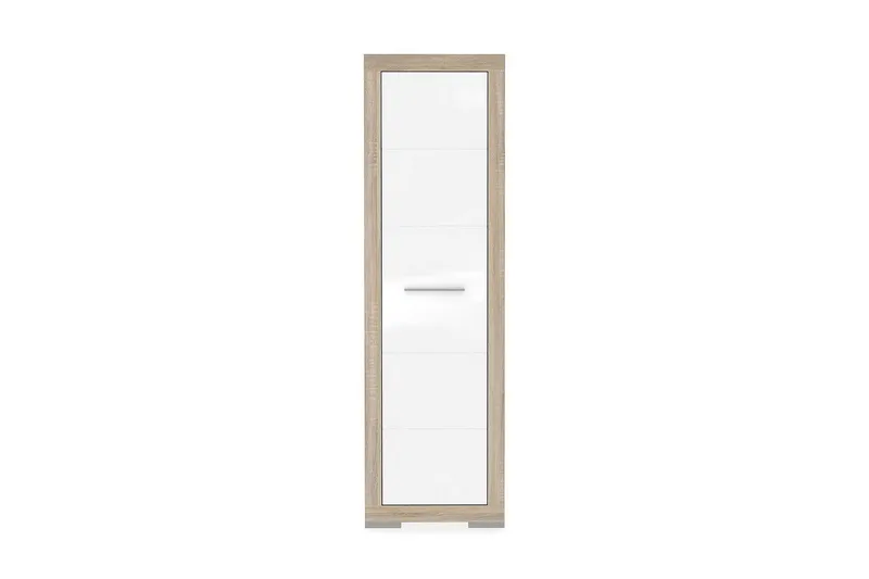 Luovaure Garderobe 58 cm, Brun/Hvit