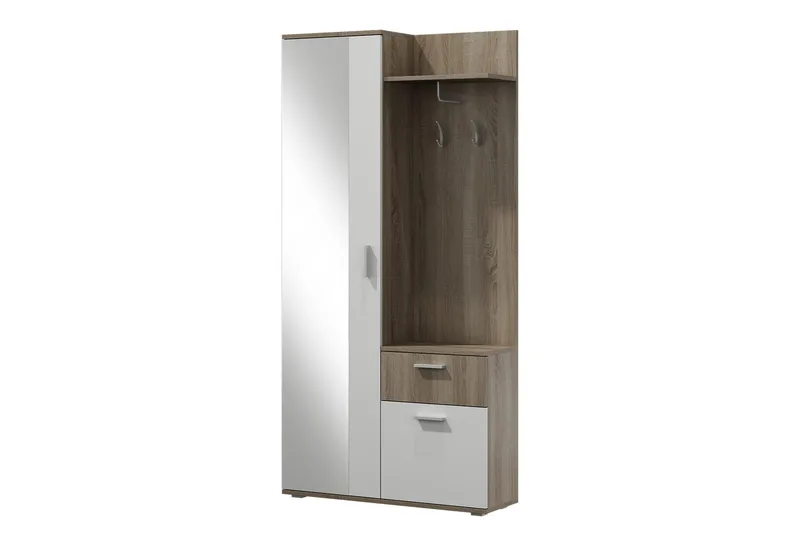 Lux Garderobe 97x30x195 cm - Oppbevaring - Klesoppbevaring - Garderober & garderobesystem