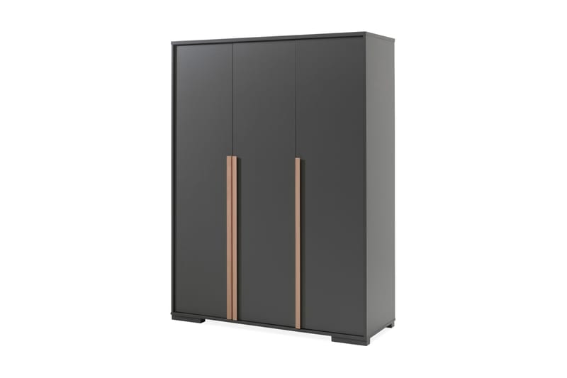 Majdis Garderobe 146 cm - Grå - Oppbevaring - Klesoppbevaring - Garderober & garderobesystem