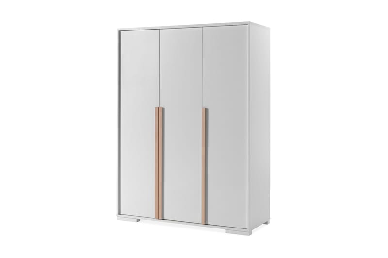 Majdis Garderobe 146 cm - Hvit - Oppbevaring - Klesoppbevaring - Garderober & garderobesystem
