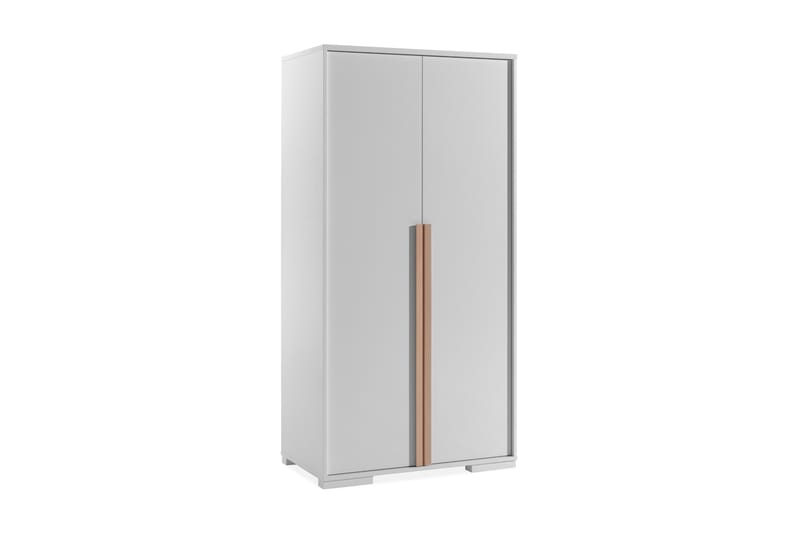 Majdis Garderobe 98 cm - Hvit - Oppbevaring - Klesoppbevaring - Garderober & garderobesystem
