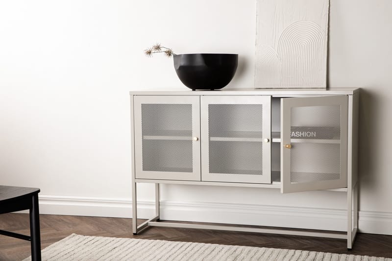 Malla Skapskap 120x40x80 cm - Beige - Oppbevaring - Oppbevaringsmøbler - Sideboard & skjenker