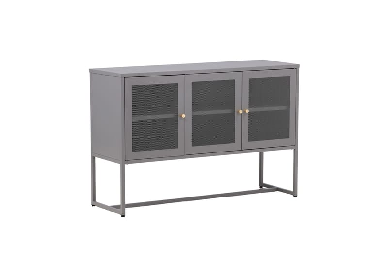 Malla Skapskap 120x40x80 cm - Lys grå - Oppbevaring - Oppbevaringsmøbler - Sideboard & skjenker