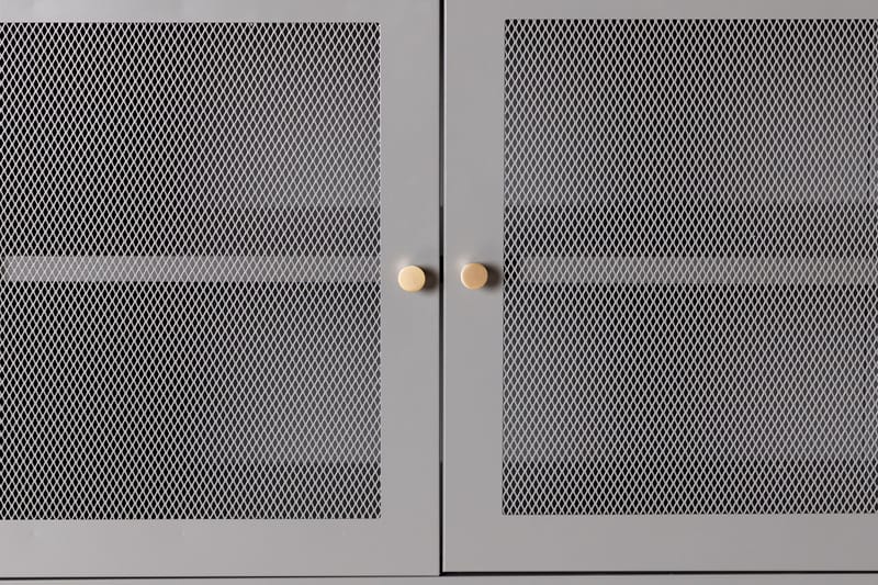 Malla Skapskap 120x40x80 cm - Lys grå - Oppbevaring - Oppbevaringsmøbler - Sideboard & skjenker