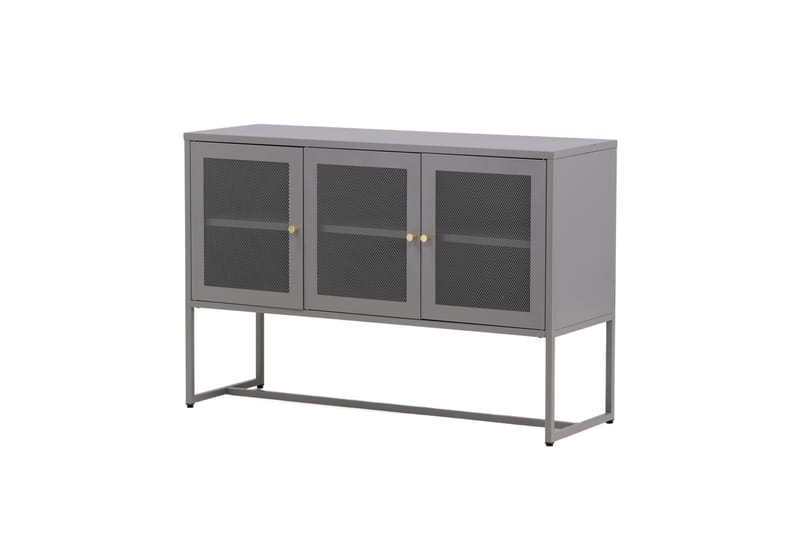 Malla Skapskap 120x40x80 cm - Lys grå - Oppbevaring - Oppbevaringsmøbler - Sideboard & skjenker