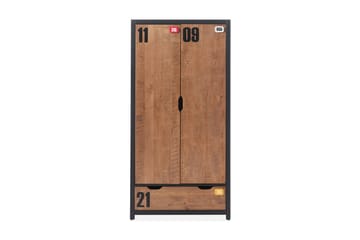 Maritza Garderobe 2 Dører - Tre/Natur - Oppbevaring - Klesoppbevaring - Garderober & garderobesystem