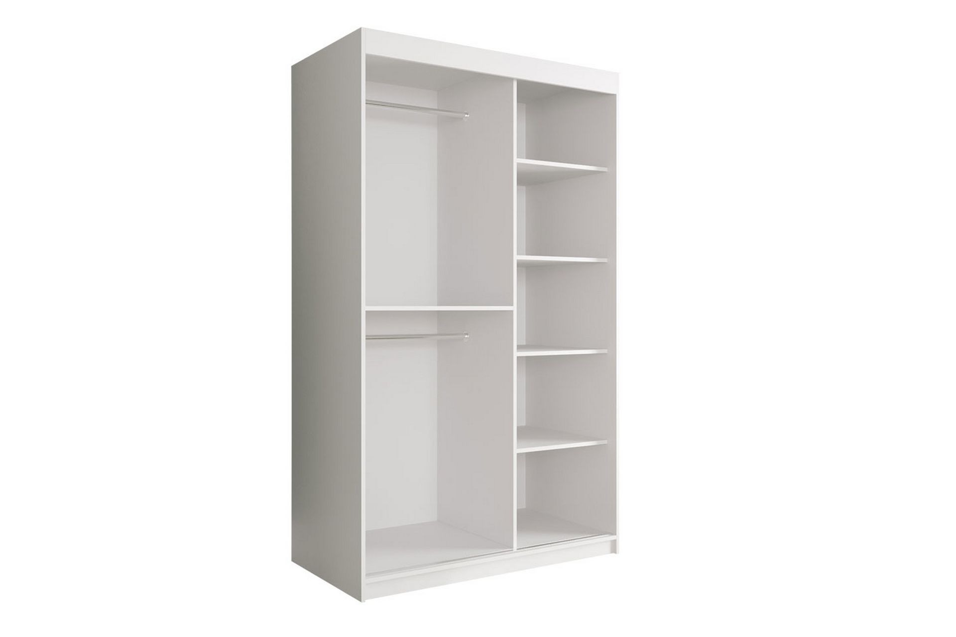 Marmuria Garderob 120 cm Marmormønster - Svart/Hvit/Gull - Oppbevaring - Klesoppbevaring - Garderober & garderobesystem