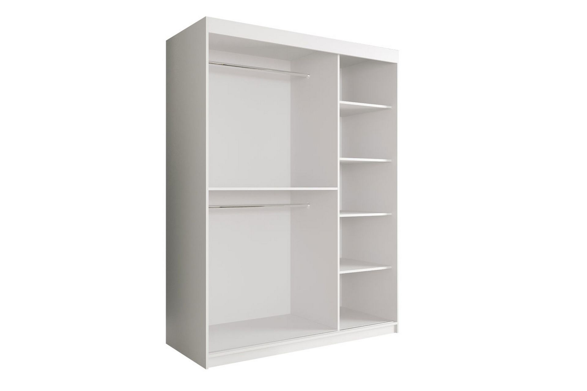 Marmuria Garderob 150 cm Marmormønster - Hvit/Svart/Gull - Oppbevaring - Klesoppbevaring - Garderober & garderobesystem
