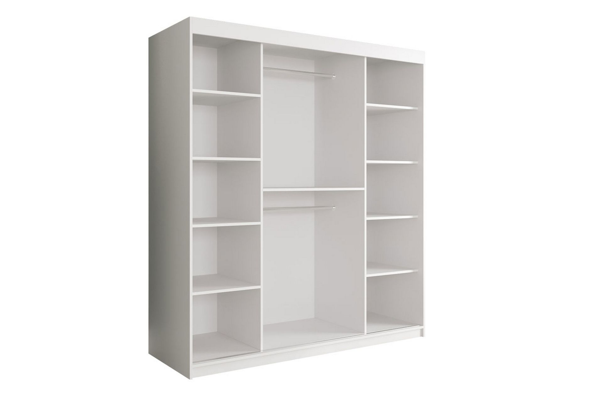 Marmuria Garderob 180 cm Marmormønster - Svart - Oppbevaring - Klesoppbevaring - Garderober & garderobesystem